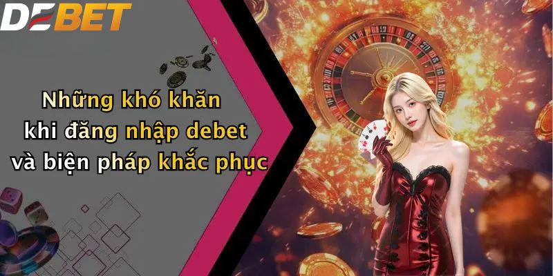 Những khó khăn khi đăng nhập DEBET và biện pháp khắc phục