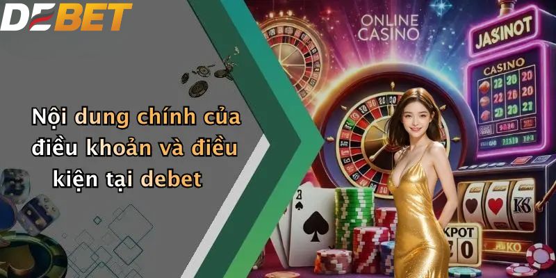 Nội dung chính của điều khoản và điều kiện tại debet