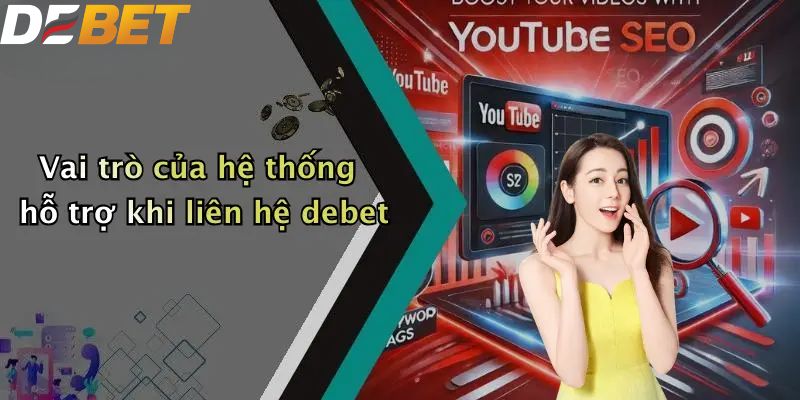 Vai trò của hệ thống hỗ trợ khi liên hệ DEBET